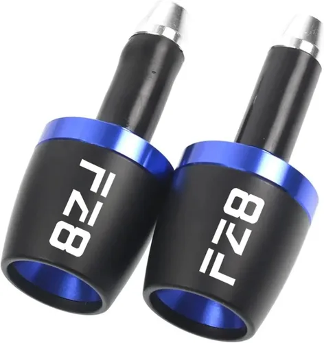 Vista 2 de Universal Handlebar Grips Bar Ends Cap Counterweight Plugs Slide for Ya&maha FZ8 FZ 8 FZ8R FZ8S 2010-2023 2022 2021 2020 Handlebars Plugs