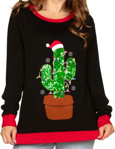 Vista 4 de Tipsy Elves - Suéter de Navidad para mujer