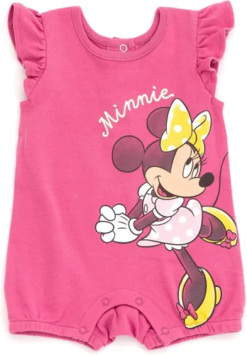 Vista 4 de Disney Paquete de 2 mamelucos de princesa Minnie Mouse Ariel para bebés recién nacidos a bebés
