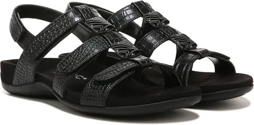 Vista 2 de Vionic Sandalia Rest Amber Backstrap para mujer, Negro