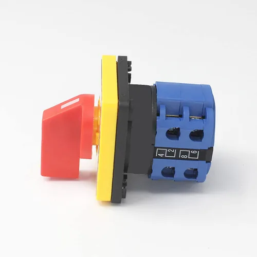 Vista 4 de 1 interruptor selector de cambio universal, interruptor de alimentación dual, 3 posiciones 8 terminales, interruptor de transferencia de potencia