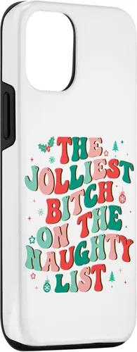 Vista 3 de Funda para iPhone 15 The Jolliest Bi, tch On The Naughty List Christmas Vacation Case