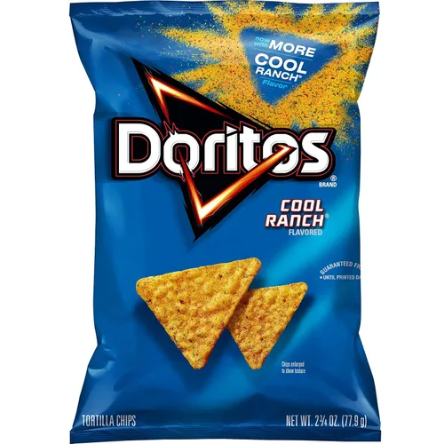 Vista 8 de Doritos Chips de tortilla saborizados, nacho picante, 42 onzas (paquete de 4)
