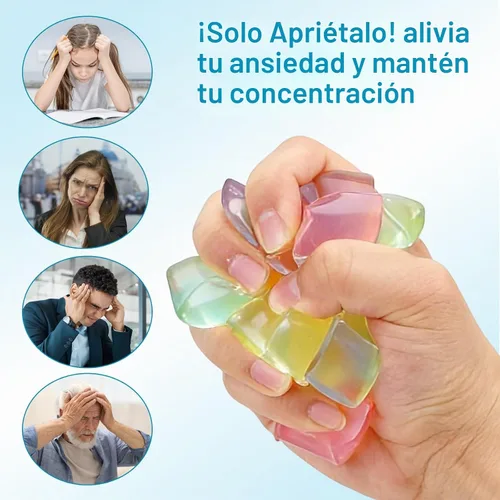 Vista 5 de Paquete de 32 mini cubos esponjosos, cubo de estrés pequeño Fidget juguetes