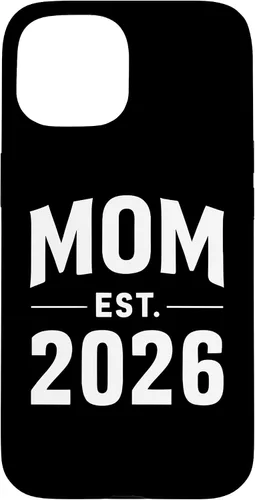 Vista 6 de Mom Est 2026 New Mother Parent New Born Child Parenthood Case for iPhone XR