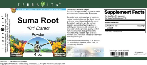 Vista 3 de Suma Root 10:1 Polvo (4 oz, ZIN: 521472) - Paquete de 3