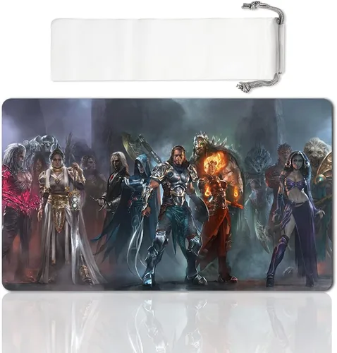 Vista 38 de Juego de mesa MTG Playmat Games Tamaño 60X35 cm CCG Compatible para MTG CCG RPG Juego de cartas coleccionables (Ajani Steadfast)