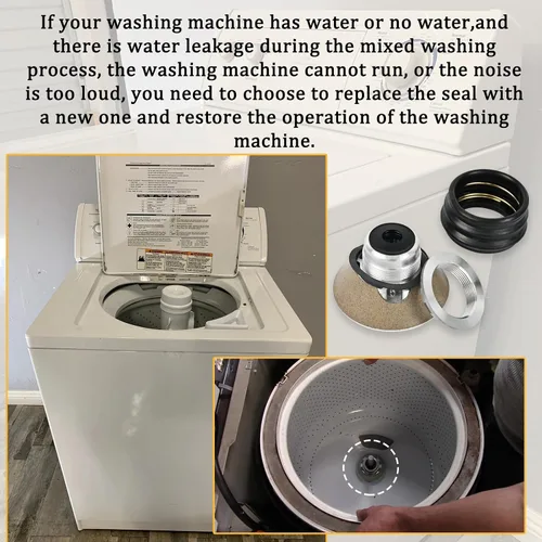 Vista 3 de 6-2095720 Kit de Reparación de Vástago y Sello de Tina de Lavadora Compatible con Whirlpool Maytag Repuesto AP4390013 PS2351899 Incluye Conjunto