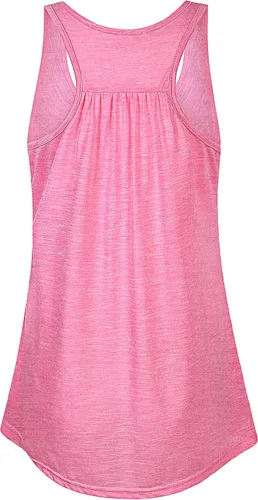 Vista 7 de Cestyle - Camiseta sin mangas para mujer, cuello redondo, corte holgado, para entrenamiento