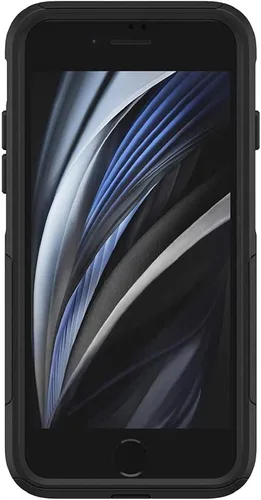 Vista 3 de OtterBox Commuter Series - Funda para iPhone SE (3ª y 2ª generación) y iPhone 8/7 (solamente), embalaje no minorista, color negro