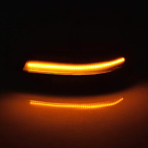 Vista 6 de AstraDepot Kit de Luces de Señal de Giro para Parachoques Inferior Delantero y Espejo Retrovisor Compatible con VW GTI MK5 2006 2007 2008 y VW Golf