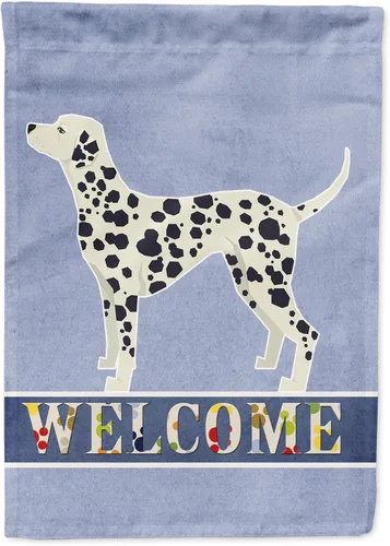Vista 51 de Caroline's Treasures CK3704GF Bandera de jardín de bienvenida de Akita Shepherd Black and Tan - Bandera decorativa para patio exterior, patio