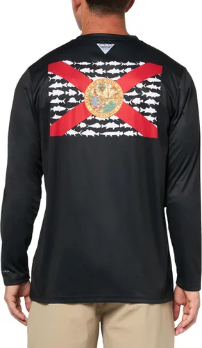 Vista 2 de Columbia Terminal Tackle PFG Global Compass LS para hombre
