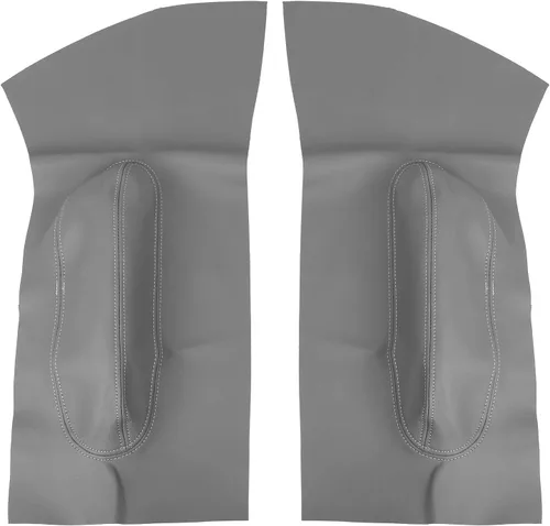 Vista 10 de X AUTOHAUX Par de cuero de microfibra beige panel de puerta reposabrazos reemplazo para Volkswagen Beetle 1998-2010