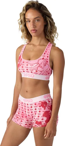 Vista 3 de PSD Pantalones cortos Looney Tunes para mujer, ropa interior de cobertura completa, cómodos calzones elásticos para mujer