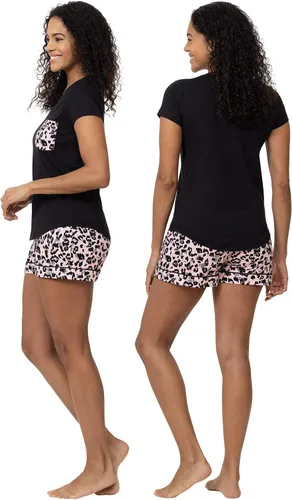 Vista 3 de PajamaGram Pajamas For Women Shorts Set - Cotton PJs, 100% Cotton