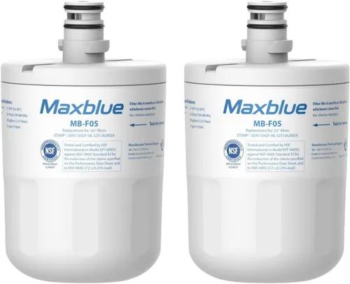 Vista 8 de Maxblue Filtro de agua para refrigerador 5231JA2002A, repuesto para LG® LT500P®, ADQ72910911, GEN11042FR-08, LFX25974ST, ADQ72910901, ADQ72910907