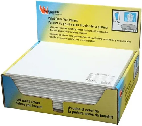 Vista 2 de Warner Manufacturing Tool 10630 - Panel de prueba de color de pintura de espuma (12 x 9 pulgadas)