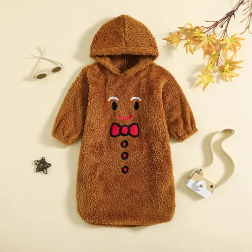 Vista 3 de Mameluco de manga larga para bebé, niña, niño, Halloween, overol de fantasma, mameluco de una pieza con capucha para otoño e invierno