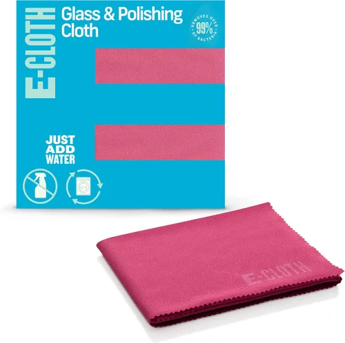 Vista 14 de E-Cloth - Paños para vidrio y pulido, limpiador de vidrio de microfibra premium, ideal para ventanas, vidrio y espejos, lavable y reutilizable