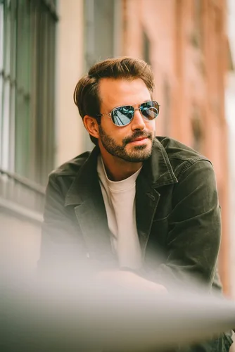Vista 5 de Revo Gafas de sol Conrad Lente polarizada con marco de aviador de metal