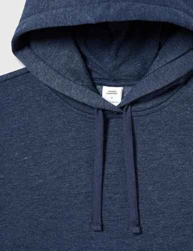 Vista 2 de Tienda Essentials - Sudadera con capucha de vellón de tela de toalla para mujer (disponible en tallas extragrandes)