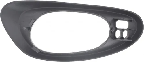 Vista 2 de Manija de puerta para Chevy Trailblazer EXT 2002 03 04 05 2006 lado del conductor Delantero Interior Negro texturizado Solo bisel