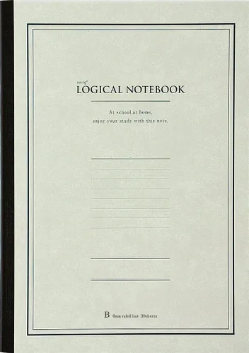 Vista 4 de Nakabayashi Logical Classic - Cuaderno (5 piezas)