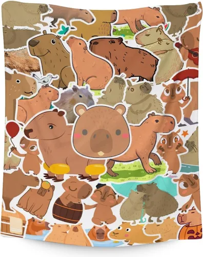 Vista 15 de Mantas temáticas de animales para niños, tamaño regazo de 30 x 40 pulgadas, manta de felpa suave y peluda para regalo, mantas negras para cama, sofá