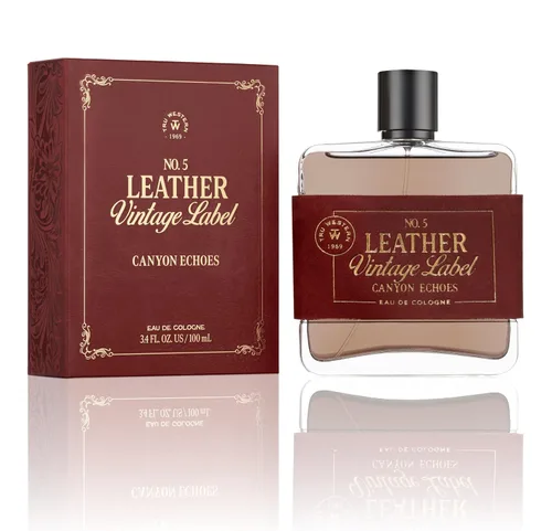 Vista 8 de Tru Fragrance Beauty Mini conjunto de viaje de cuero Vintage Label Colonia Cuatro colonias de viaje para hombres con #1 Reserva Privada, #2 Lote