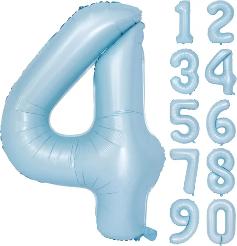 Vista 160 de Globos de 40 pulgadas con números de caramelo, papel de aluminio de helio, globos de látex de Mylar para fiesta de cumpleaños, decoración digital 0