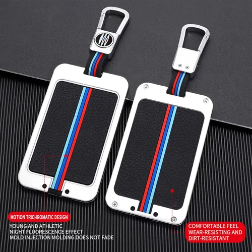 Vista 2 de Funda para llave de coche para BMW 1 3 5 7 Series X1 X3 X5 X6 X7 F30 G20 F34 F31 G30 G01 F15 G05 I3 M4