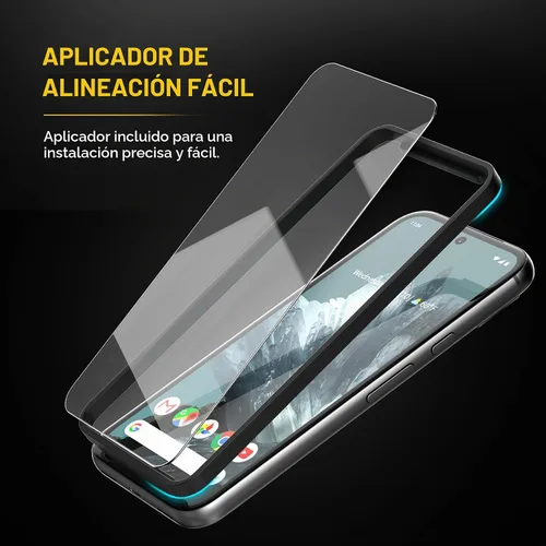 Vista 4 de magglass Protector de pantalla de vidrio templado para Google Pixel 10 Pro XL (6.8 pulgadas) con aplicador de fácil instalación (paquete de 2)