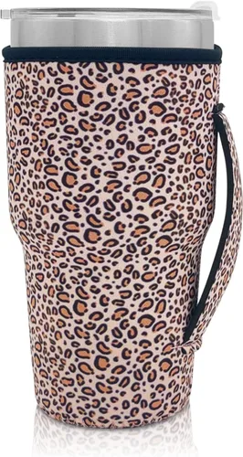 Vista 87 de Fundas Aislantes de Neopreno Portavasos con Asa para Vasos Tumbler de 20oz, Funda Reutilizable para Café Helado Para Tazas de Café de 30oz - 32oz