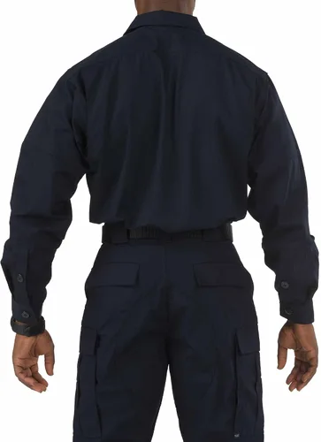 Vista 4 de 5.11 Tactical Taclite 72054 - Camisa de manga larga para hombre, tela Ripstop TDU