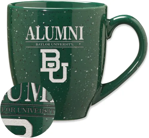 Vista 115 de Rico Industries NCAA Illinois Fighting Illini Alumni - Taza de café de cerámica moteada grabada con láser de 16 onzas