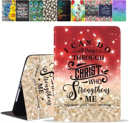 Vista 18 de Funda para iPad Mini 5/Mini 4, iPad Mini 1/2/3, Funda de piel sintética premium con función de encendido automático inteligente para iPad Mini 5ª/4ª