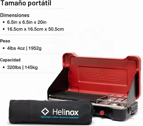 Vista 5 de Helinox Silla de campamento plegable con respaldo alto Savanna