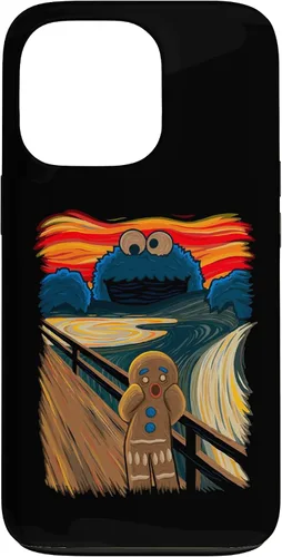 Vista 10 de Cookie Muncher The Scream Munch Monster Joke Funda para iPhone 17