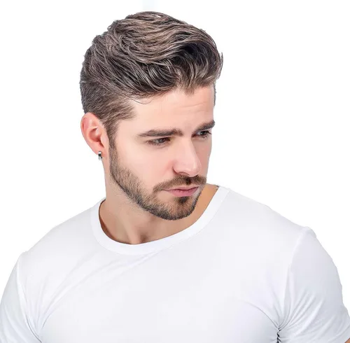 Vista 7 de Jstyle Aretes de acero inoxidable para hombre y mujer, hipoalergénicos