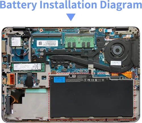 Vista 6 de Batería CS03XL de 46.5Wh para HP EliteBook 840 850 G3 G4