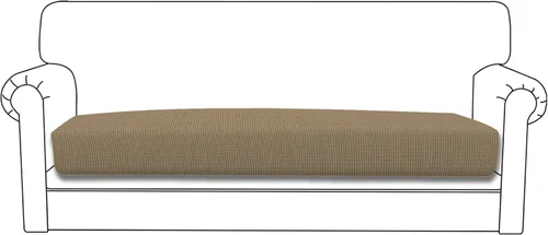 Vista 20 de Easy-Going - Funda de cojín elástica individual para sofá biplaza, sillón, funda de cojín protectora, suave, flexible con parte inferior elástica