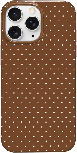 Vista 31 de Hython Funda para iPhone Air, diseño estético de lunares lindos, funda simple de 6.5 pulgadas, delgada, antiarañazos, parachoques de TPU suave, a