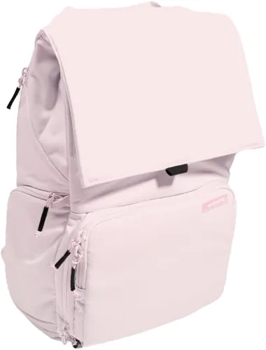 Vista 8 de BREVITE - Mochilas para cámara The Runner: mochila de fotografía minimalista y fácil de viajar, compatible con laptop y accesorios, Azul marino