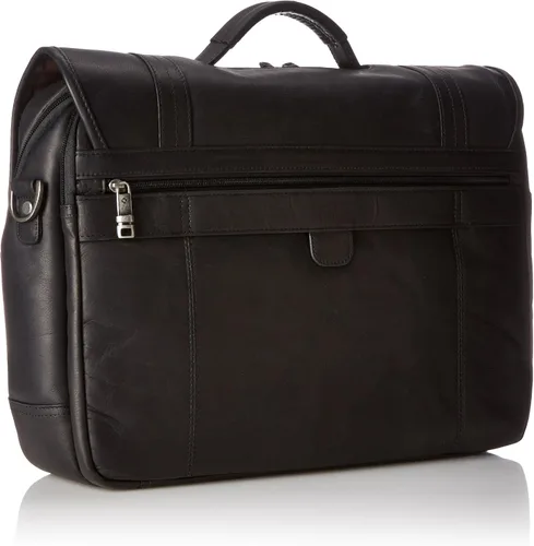 Vista 2 de Samsonite Maletín de cuero colombiano, Negro -, Maletín de cuero colombiano