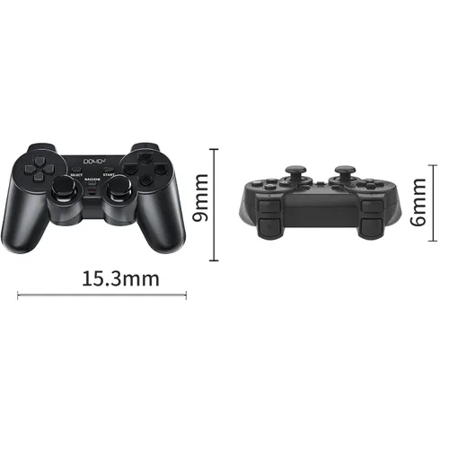 Vista 6 de DOYO Wireless PC Gaming Controller, Dual-Vibration Steam Joystick Gamepad Computer Game Controller for PC Windows 781011