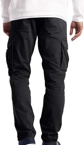 Vista 3 de EELHOE Men Cargo Pants Lightweight Ripstop Relaxed Fit Trousers Tactical Casual Work Bottom Pant with Multi Pocket