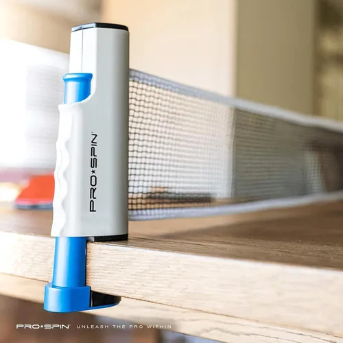 Vista 7 de PRO-SPIN Red de ping pong retráctil – Red de tenis de mesa de 72 pulgadas con abrazaderas Red de ping pong portátil para cualquier mesa Incluye