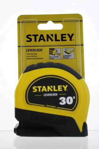 Vista 8 de Cinta métrica con palanca de traba marca Stanley
