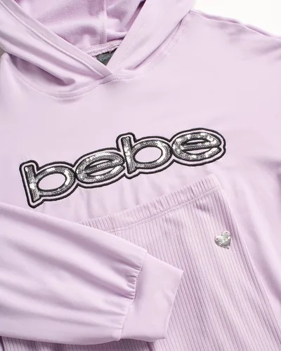 Vista 3 de bebe Conjunto de sudadera con leggings para niñas, 2 piezas súper suaves (7-16)